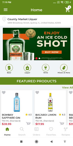 Android application County Market Liquor screenshort