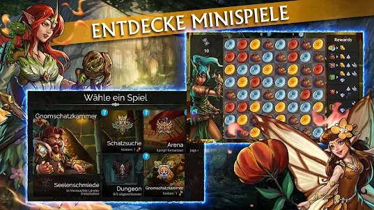 Gems of War - Kombiniere-3-RPG