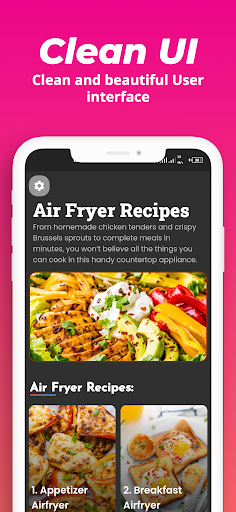 Screenshot of Air Fryer Recipes | Offline