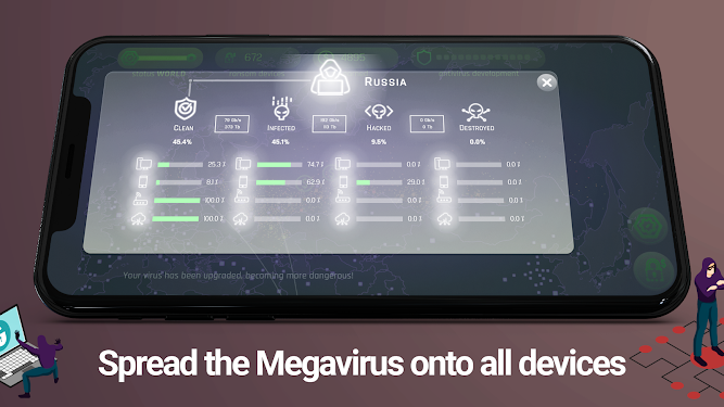 #3. Megavirus: Digital Apocalypse (Android) By: Bad Monkee GmbH