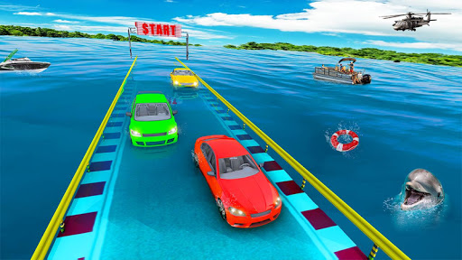 Prado Stunt Racing Car Games - 3D Ramp Car Stunts  screenshots 1