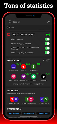 Statstory for Youtube - Analyt Screen 3