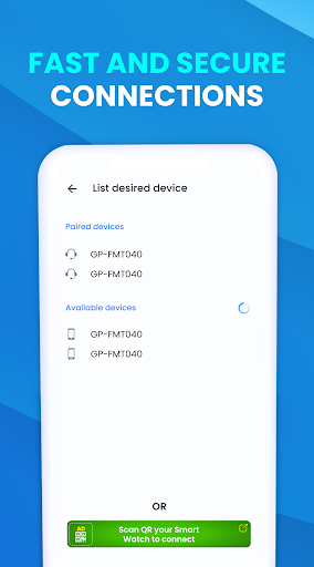 Smart watch app - bt notifier Screen 2