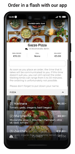 Gazzo Pizza Screen 2