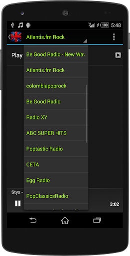 BritPop Music RADIO Screen 2