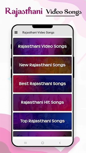 Android application Rajasthani Video: Latest Rajas screenshort
