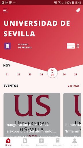 Universidad de Sevilla Screen 2
