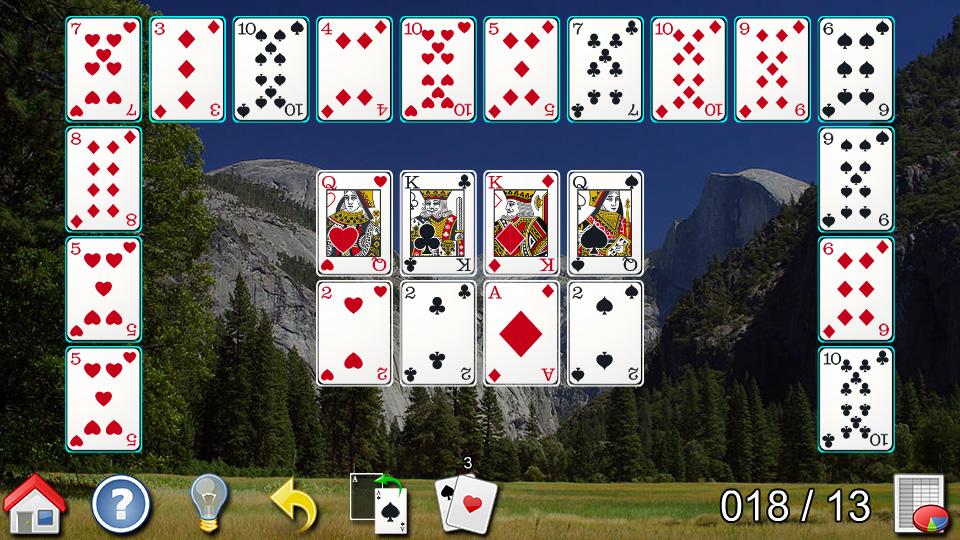 Android application All-in-One Solitaire Pro screenshort
