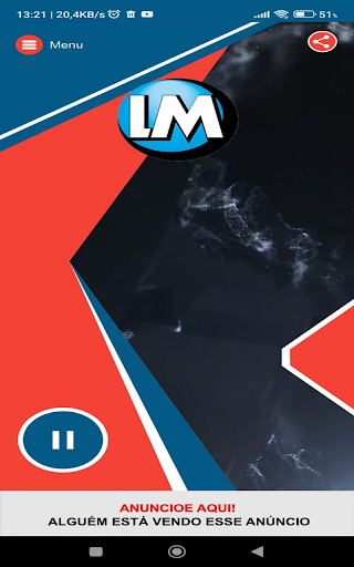 Android application Rádio Viva Vida screenshort