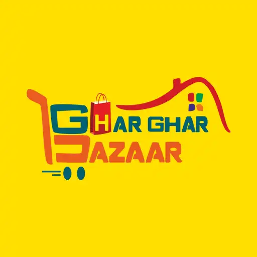 GHAR GHAR BAZAAR : SUPERMART logo