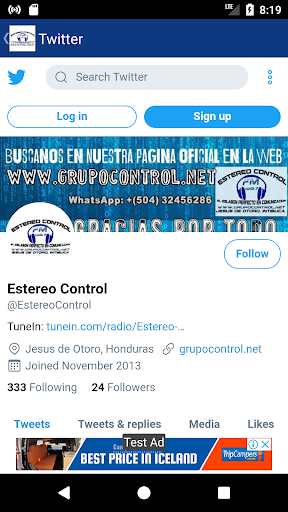 Estereo Control