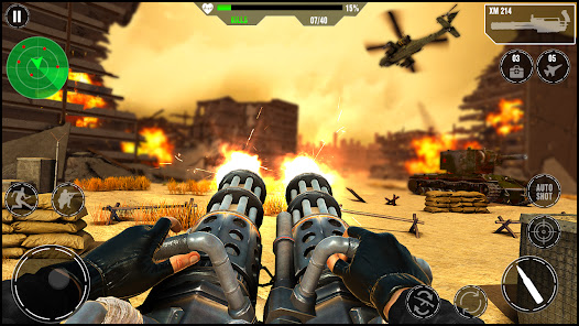WW2 Gun Shooter Game Simulator apkdebit screenshots 11