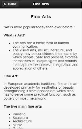 Fine Arts Screen 2