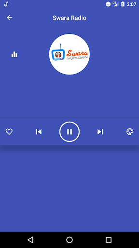 Android application Telugu Fm Radio Telugu Songs screenshort