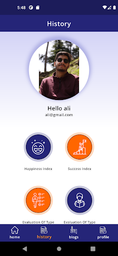 Management of Happiness Screen 3