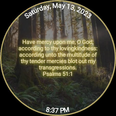 Restore Bible Watch Face Screen 2