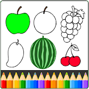 Fruits and Vegetables Coloring game