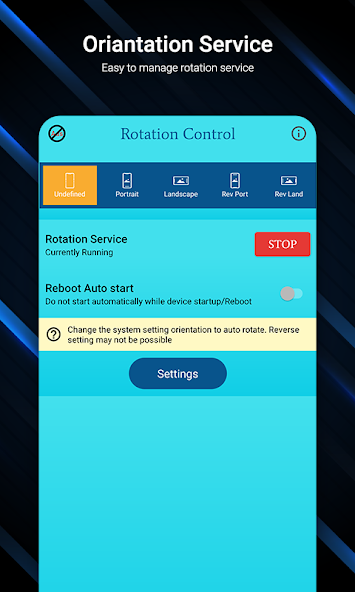Easy Screen Rotation Manager banner