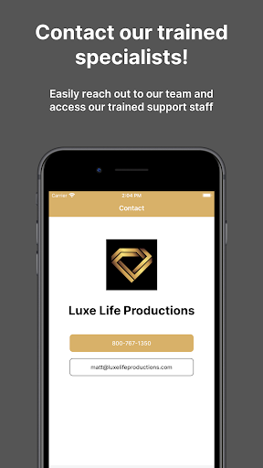 Luxe Life Productions Screen 3