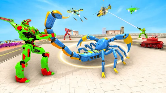 Scorpion Hero Robot Car Games