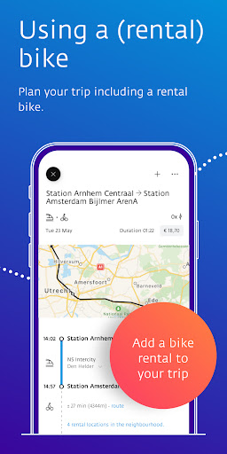 Screenshot of 9292 public transport & ticket