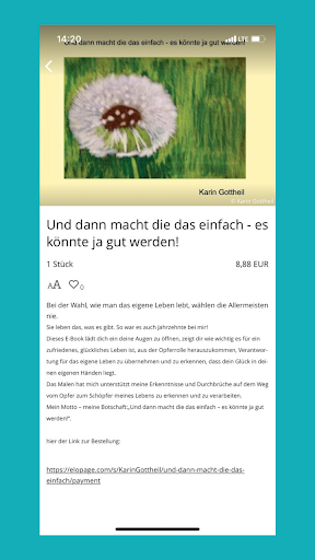 Karin Gottheil App Screen 3