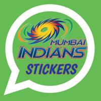 Mi IPL Sticker - Mumbai indians Sticker
