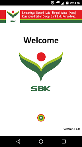 Android application SBK Bank Kurundwad screenshort