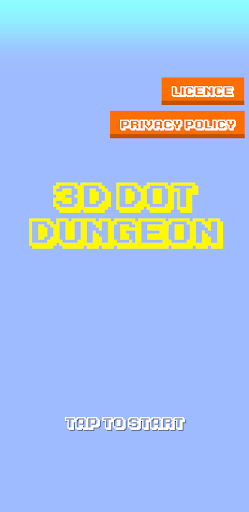 Android application 3D DOT DUNGEON screenshort