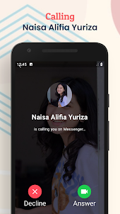 Naisa Alifia Yuriza Fake Chat