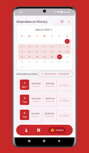 HRMS Screenshot 4 - AppWisp.com