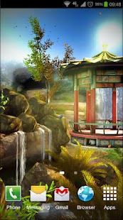 Captura de pantalla Oriental Garden 3D Pro