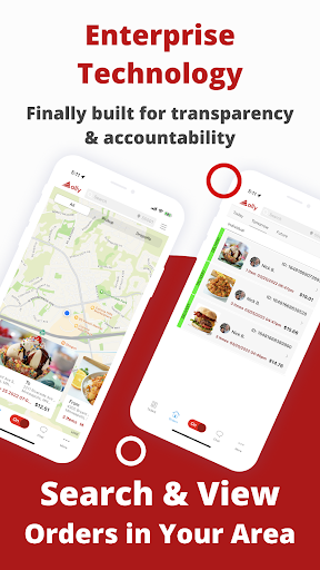 Android application Service Ally screenshort