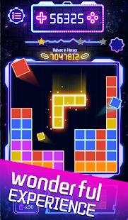 Punk Block Puzzle-Neon Classic Varies with device APK screenshots 4