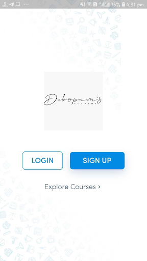 Android application Debo's Acad screenshort