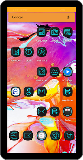 Theme for Galaxy A70 Screen 2