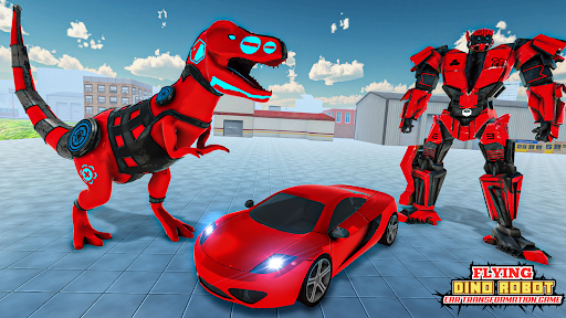 Mech Dino Robot Transform War Screen 3