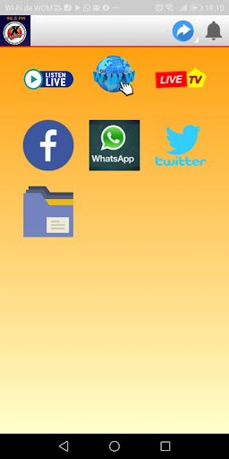 Android application radio Xplosion screenshort