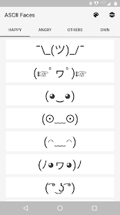 ASCII Faces Screenshot