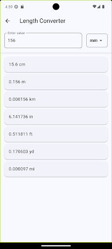 Unit Calculator Screenshot 2 - AppWisp.com