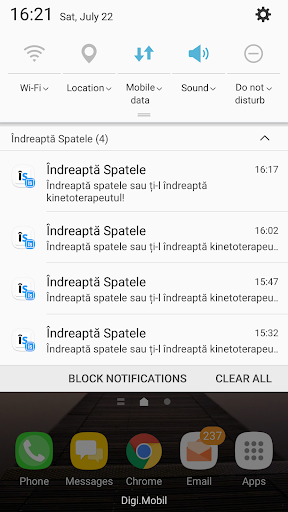 Îndreaptă Spatele Screen 3