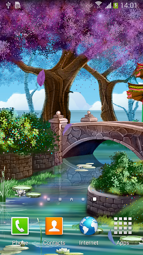 Magic Garden Live Wallpaper Screen 2