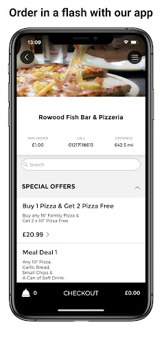 Rowood Grill & pizza Screen 2