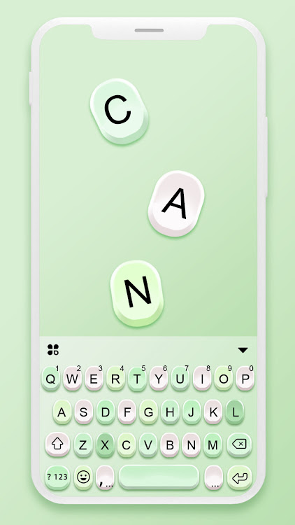 Green Candy Color Keyboard Bac - 8.7.1_0711 - (Android)