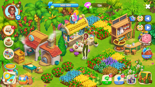 Lost Island Family Farm Game screenshot 7