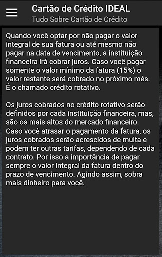 Cartão de Crédito - Guia Screen 3