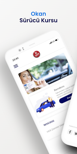 Android application Okan Sürücü Kursları screenshort