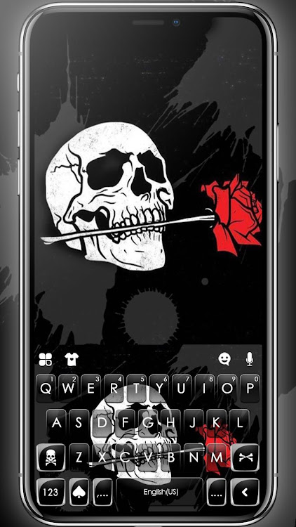 Skull Rose Keyboard Theme - 7.5.12_1019 - (Android)