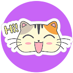 Cover Image of Download Funny Cat Stickers For WhatsApp (WAStickerApps) 1.1 APK