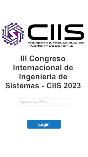 Android application CIIS screenshort